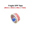 Visko Fragile OPP Tape 48mm x 50m