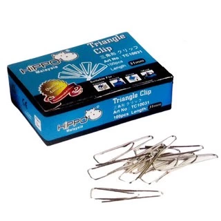 HIPPO TRIANGLE CLIP   31 mm AND GIANT CLIP   50 mm