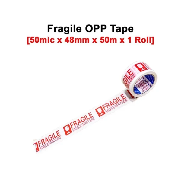 Visko Fragile OPP Tape 48mm x 50m