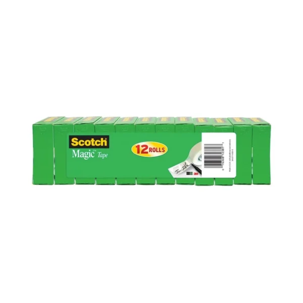 3M Scotch Magic Tape Writable Paper Mending Po Safe Adhesive Stationary Tape