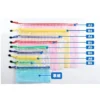 A3 A4 B4 B5 Bill Size Grid PVC Zipper Transparent Bag Document File