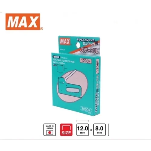 MAX 1208F Staples For TG H TG HC TG HCII TG A Gun Tacker Bullet