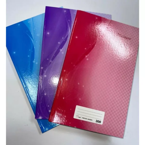 UNI   F4   60 GSM  SINGLE LINE BOOK HARD COVER