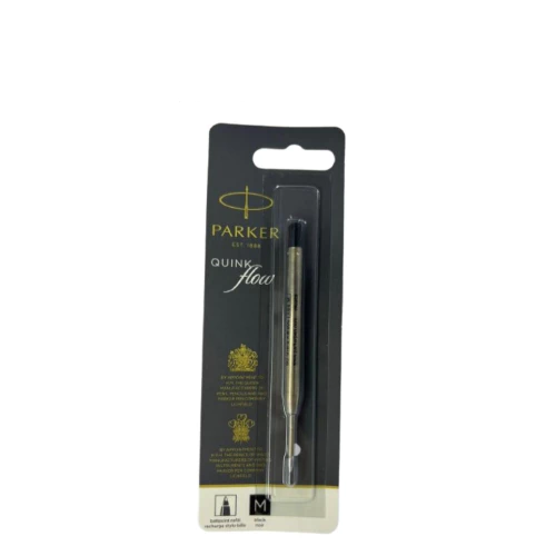 Parker Quink Flow Ink Black Blue Roller Ball and Ball Point