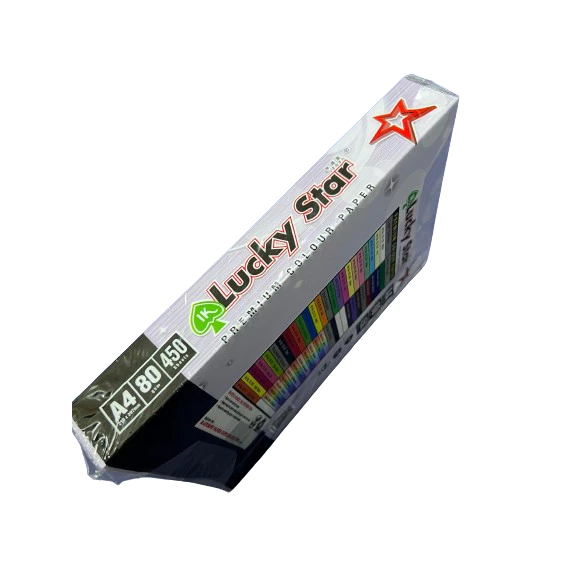 IK Lucky Star 80gsm Colour Paper 450 Sheets